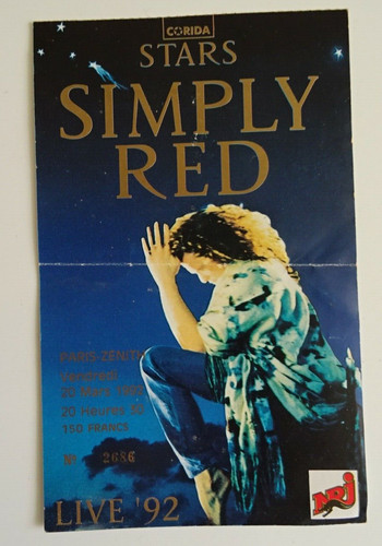 Simply red used ticket - simply,