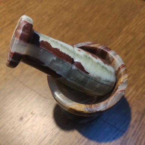 Small heavy marble pestle - heavy,