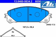 FRONT BRAKE PADS SET