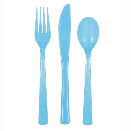 Powder blue plastic reusable - powder,