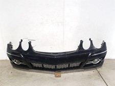 2002-2009 W211 MERCEDES E-CLASS FRONT BUMPER BLACK 4 DOOR SALOON