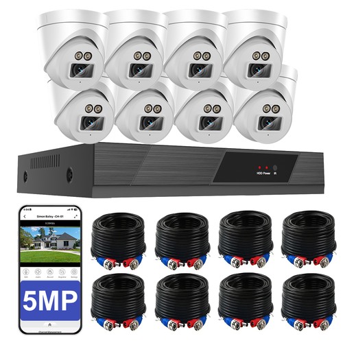 8ch dvr 5mp cctv system - cctv,