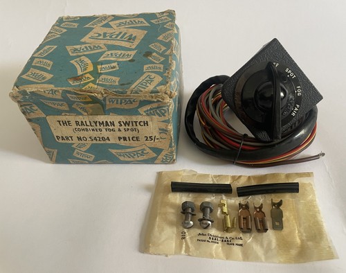 Wipac rallyman switch fog spot - wipac,
