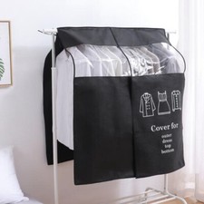 2Pcs Clothes Rail Cover