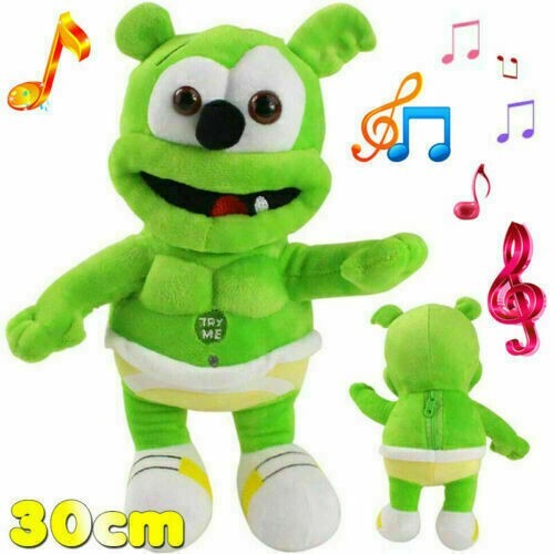 New gummy bear plush - plush, green
