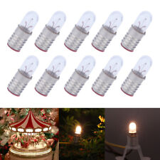 10Pcs Replacement Light Bulbs For Mr.Christmas Holidays Carousels (1990&up)