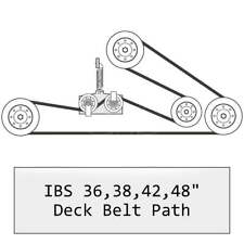 Cutter Deck Belt Fits COUNTAX WESTWOOD 36" WITH IBS DECK 22869800