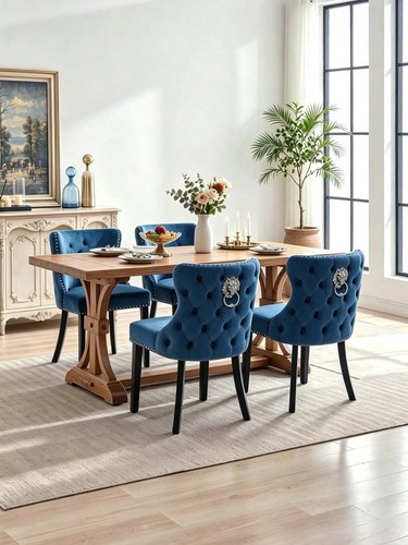 Set velvet dining - set,