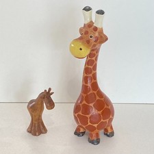 Giraffes Wooden Carved