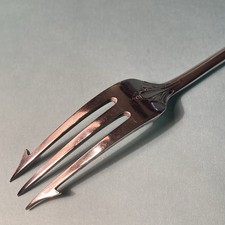 Pickle Fork Toasting Trident Antique Hallmarked Vintage