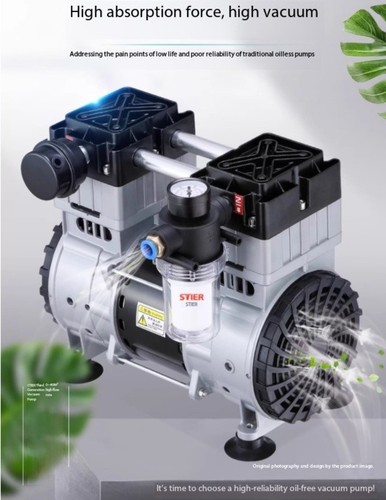 Oil free vacuum - oil-free, pump