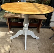Pine Round kitchen dining