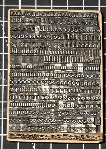 10pt lower case part font - case,