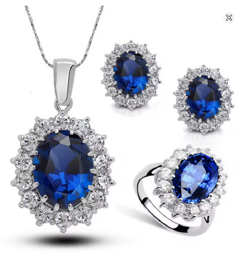 925 sterling silver zircon - 925,