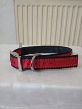 20 pieces Dog Collar, Large. Red. Strong Buckle, D Ring, Waterproof