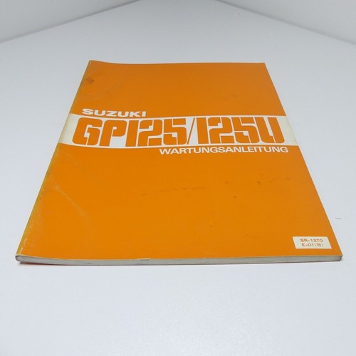 Suzuki 125 workshop - gp, u