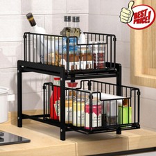 2 Tier Pull Out Basket Under