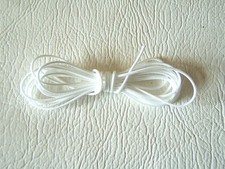 TOILET BATHROOM LIGHT SWITCH PULL BRAIDED CORD ONLY 2m METRES LONG 1.3mm Ø THICK