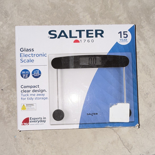 Salter glass digital bathroom - salter,