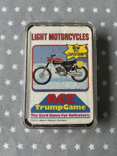 Vintage ace trump game light - trump,