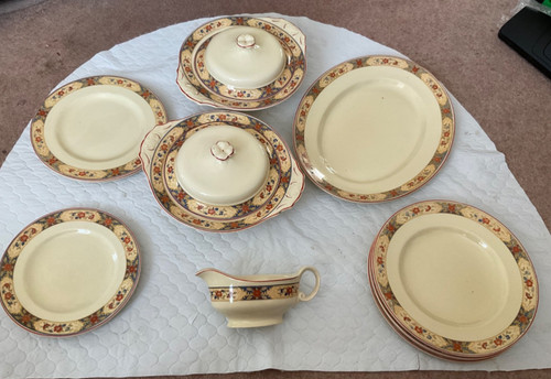 Woods ivory dinner service - ivory,