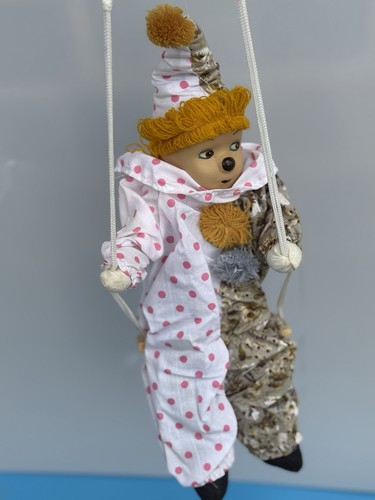 Vintage ceramic clown - clown, on