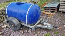 Tow water bowser, 1000ltr, 