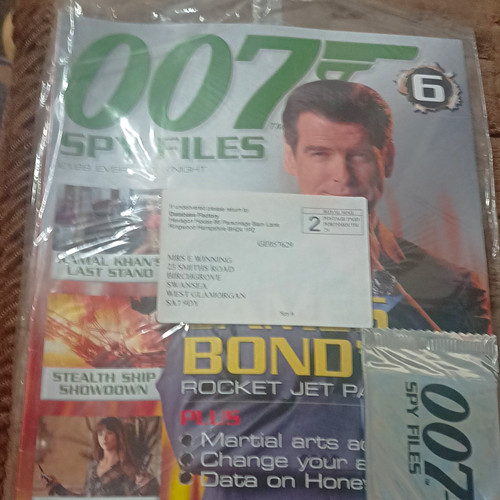 007 spy files magazine issue - files,