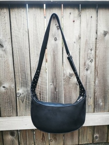 New look black faux - black, suede