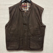 High Mount Brown Waxed Gilet