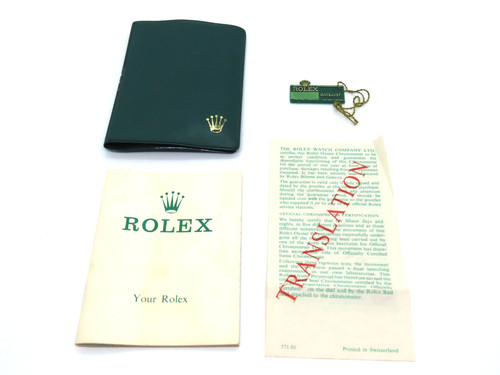 Rolex vintage booklet - vintage,