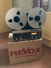 ReVox Reel to Reel Stereo Tape Recorder Model A-77 + See Description what is inc