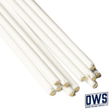 FLUX COATED BRASS BRONZE BRAZING RODS 2.4mm WELDING STICK FILLER 18INCH LENGTH