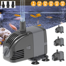 600-2800L Submersible Water Pump Fountain Outdoor Garden Fish Pond Aquarium UK
