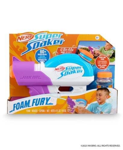 Nerf super soaker foam - soaker, fury