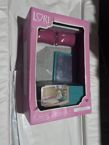 New lori doll house bedroom - new,