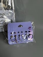 Claires accessories stud earrings Twin Pack ~ New ~ Gift ~ Birthday ~ Fashion ~