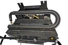 Propane gas fireplace insert