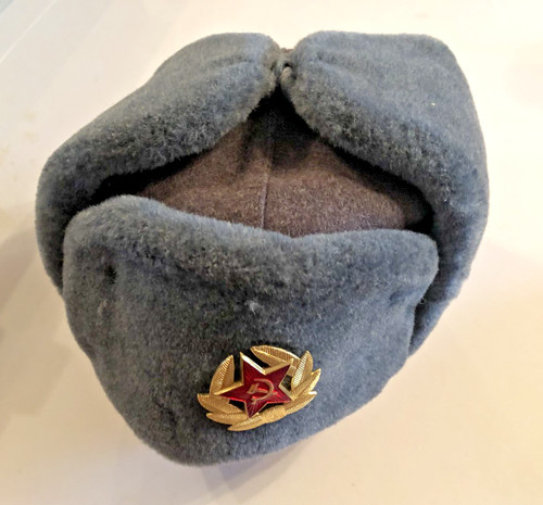 Vintage ushanka winter - vintage, hat