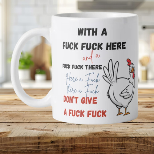 Don give cluck mug - a, funny
