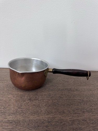 Vintage copper saucepan small - copper,