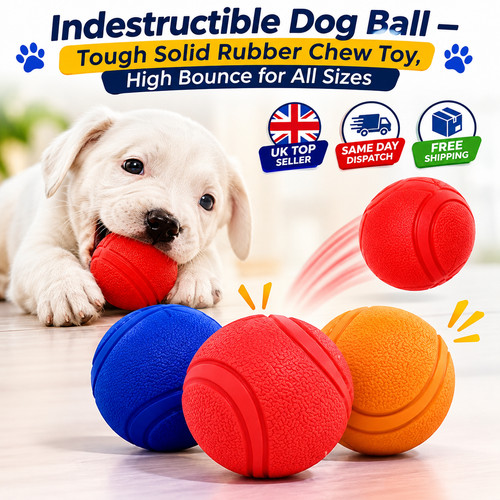 Indestructible dog ball - dog,
