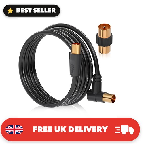 Ohm coaxial lead - coaxial, 1m