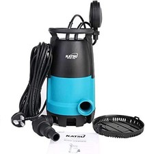 KATSU 900W Portable Submersible Garden Pump for Clean & Dirty Water 18000L/h + 1