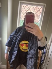 Bravado Hooded Poncho Zip Up