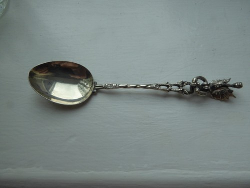 Silver spoon hallmarked - ,