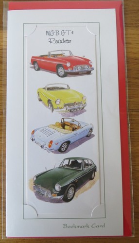 Mgb mgbgt blank book mark - blank,