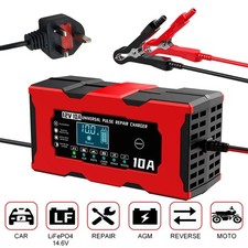 12V 10A Digital Car Battery
