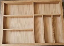 Expandable Wooden Cutlery Tray