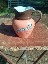 Rare Whitbread's English Ale & Stout Pub Water Advertising Jug